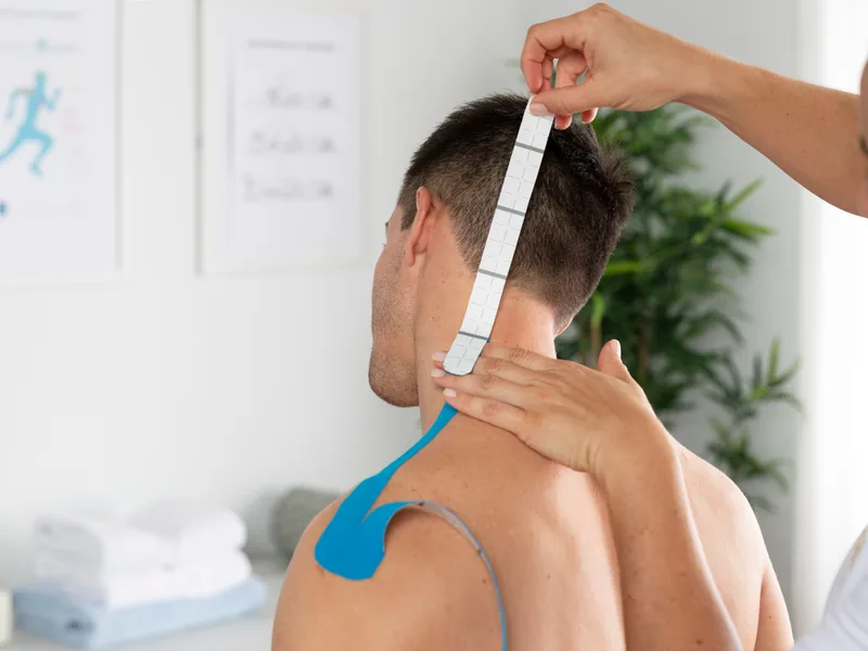 Kinesio Taping at New Beginnings Chiropractic in Monterey