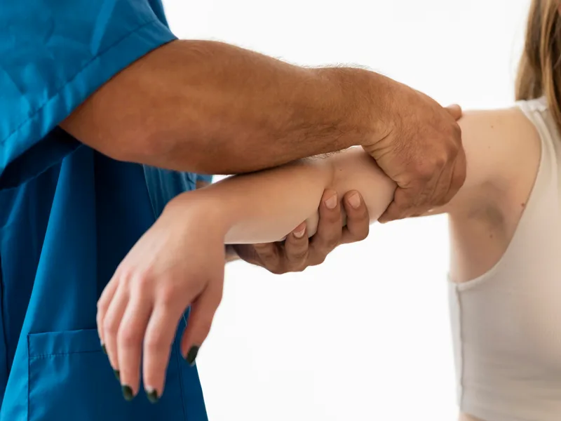 Chiropractic care for elbow pain at New Beginnings Chiropractic in Monterey